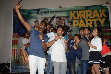Kirrak Party Movie Teaser Launch Photos